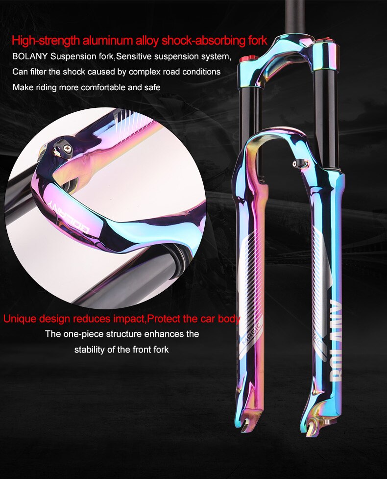 โช๊คลมจักรยาน ยี่ห้อ Bolany Rainbow 27.5 / 29er Supension Air Vacuum