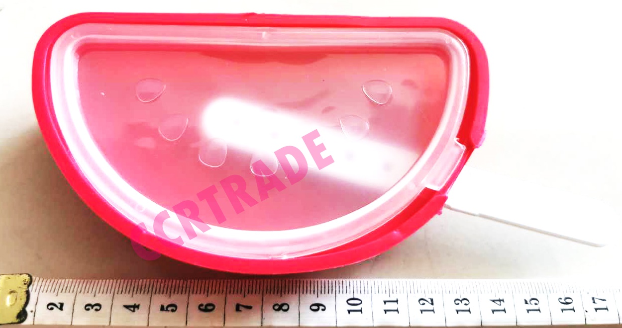 แม่พิมพ์ไอติมซิลิโคน+ฝาปิด แตงโม 7x16.5 ซม.