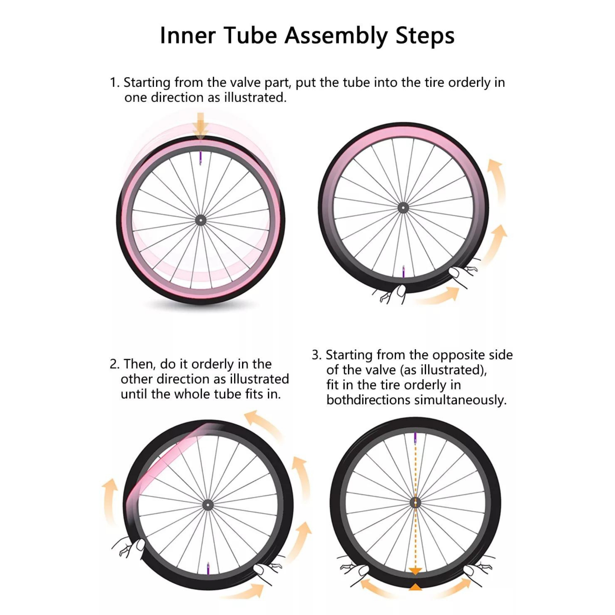 ยางในจักรยาน RIDENOW ขนาด 700X32-47C 20X0.9-1.50(451) 16x1 3/8-16x1.40