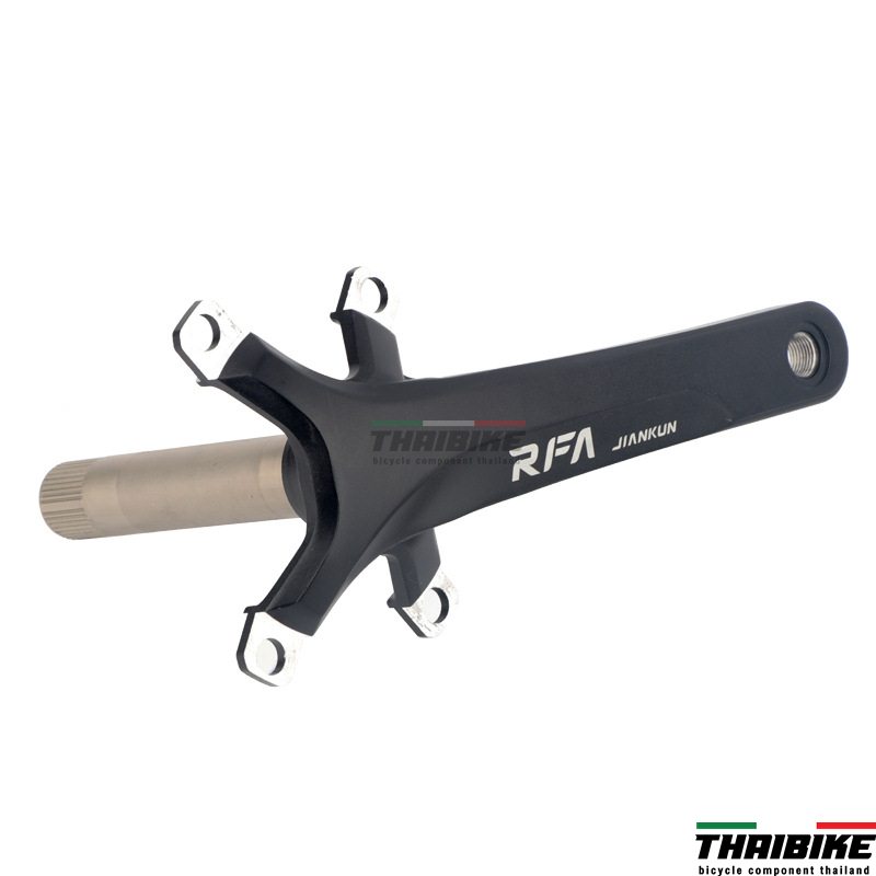 ชุดขาจานจักรยานเสือหมอบพร้อมกะโหลก ยี่ห้อ Jiankun RFA ขนาด 50-34T ขาจาน 170มม.