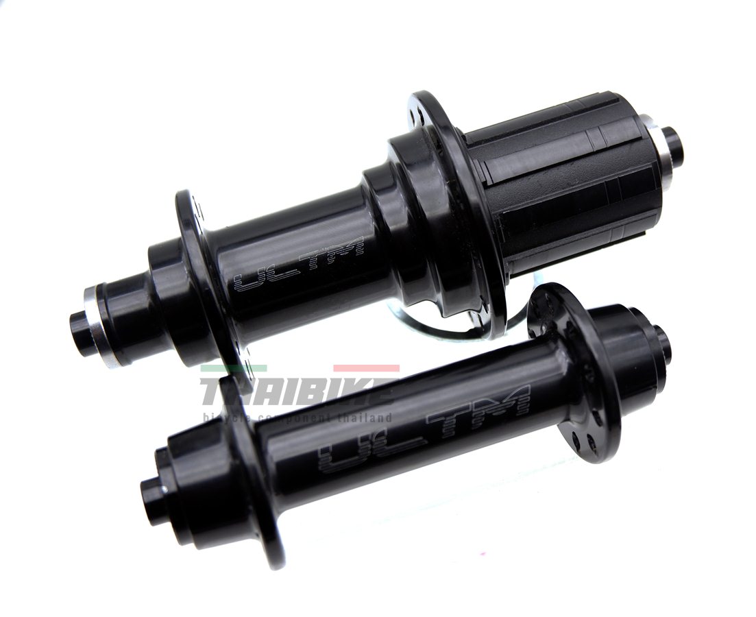 ดุมจักรยานเสือหมอบ ULTRATEAM 20/24 ซี่ หน้า+หลัง แถมซี่แอร์โร่ว์ 23 เส้น