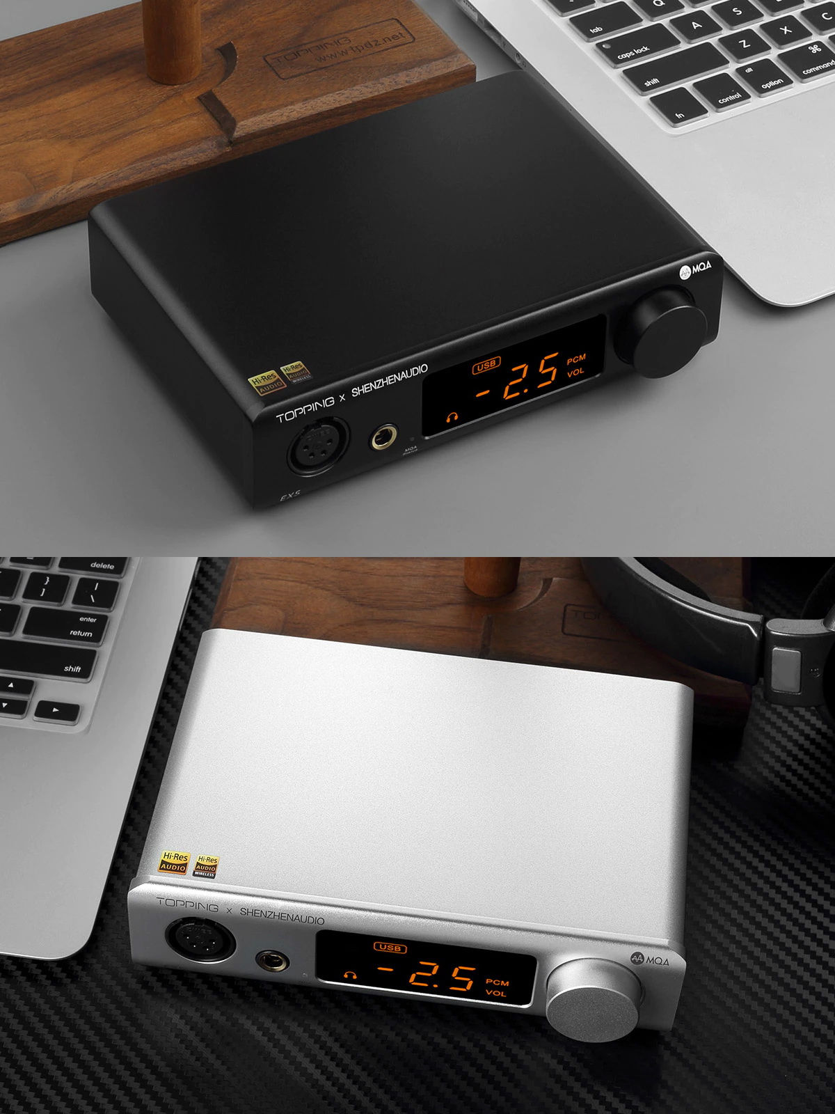 ขาย Topping EX5 DAC& ตั้งโต๊ะรองรับ MQA, Dual Hi-Res ประกันศูนย์ไทย