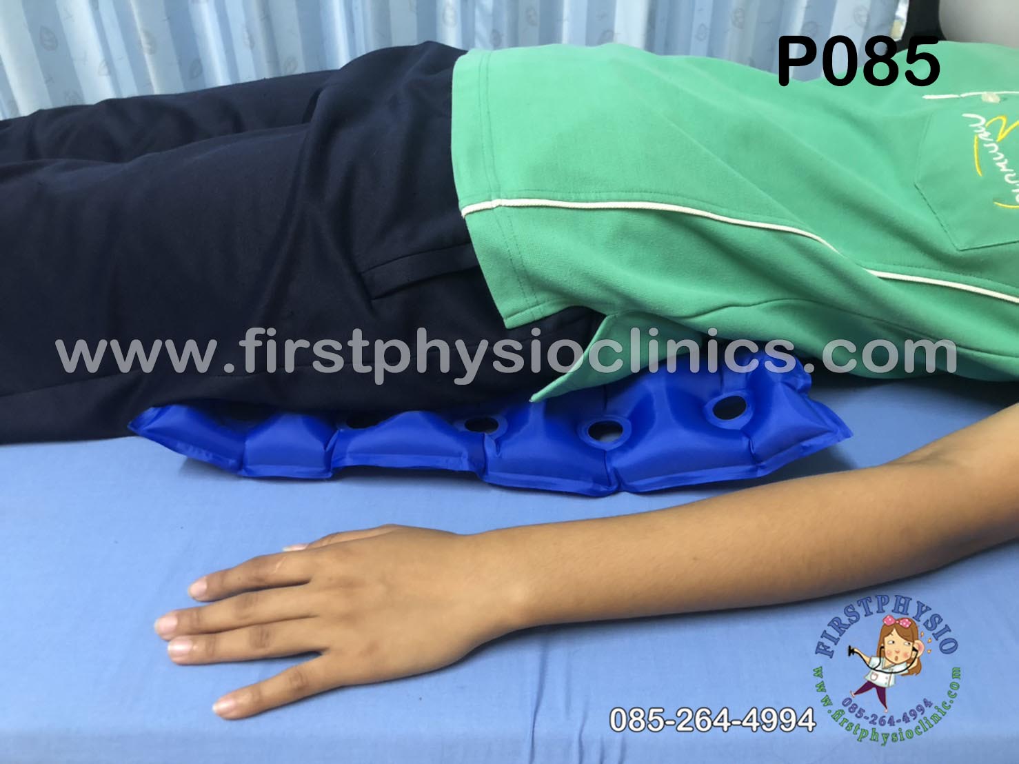 FIRSTPHYSIO เบาะกันแผลกดทับ เบาะรองแผลกดทับ เบาะรองนั่ง เบาะลมรังผึ้งรองนั่ง รถเข็น ป้องกันแผลกดทับ