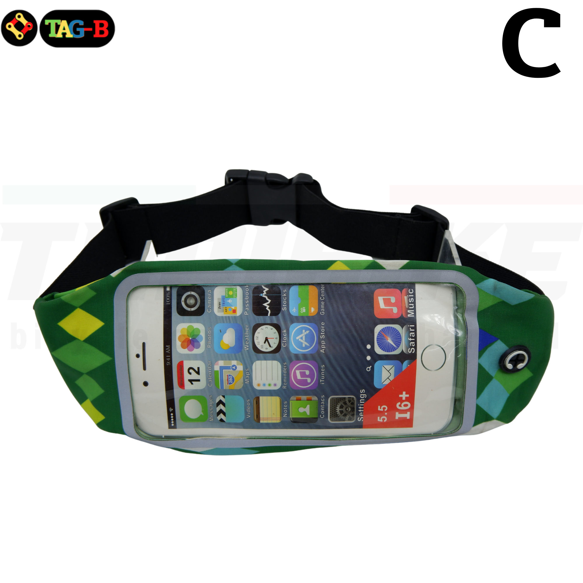 กระเป๋าคาดเอวใส่มือถือ กระเป๋าวิ่ง กระเป๋าคาดเอวปั่นจักรยาน 04