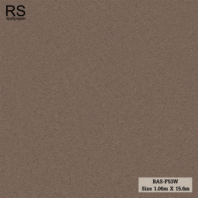 วอลเปเปอร์ สีน้ำตาลแดง BAS-F53W
