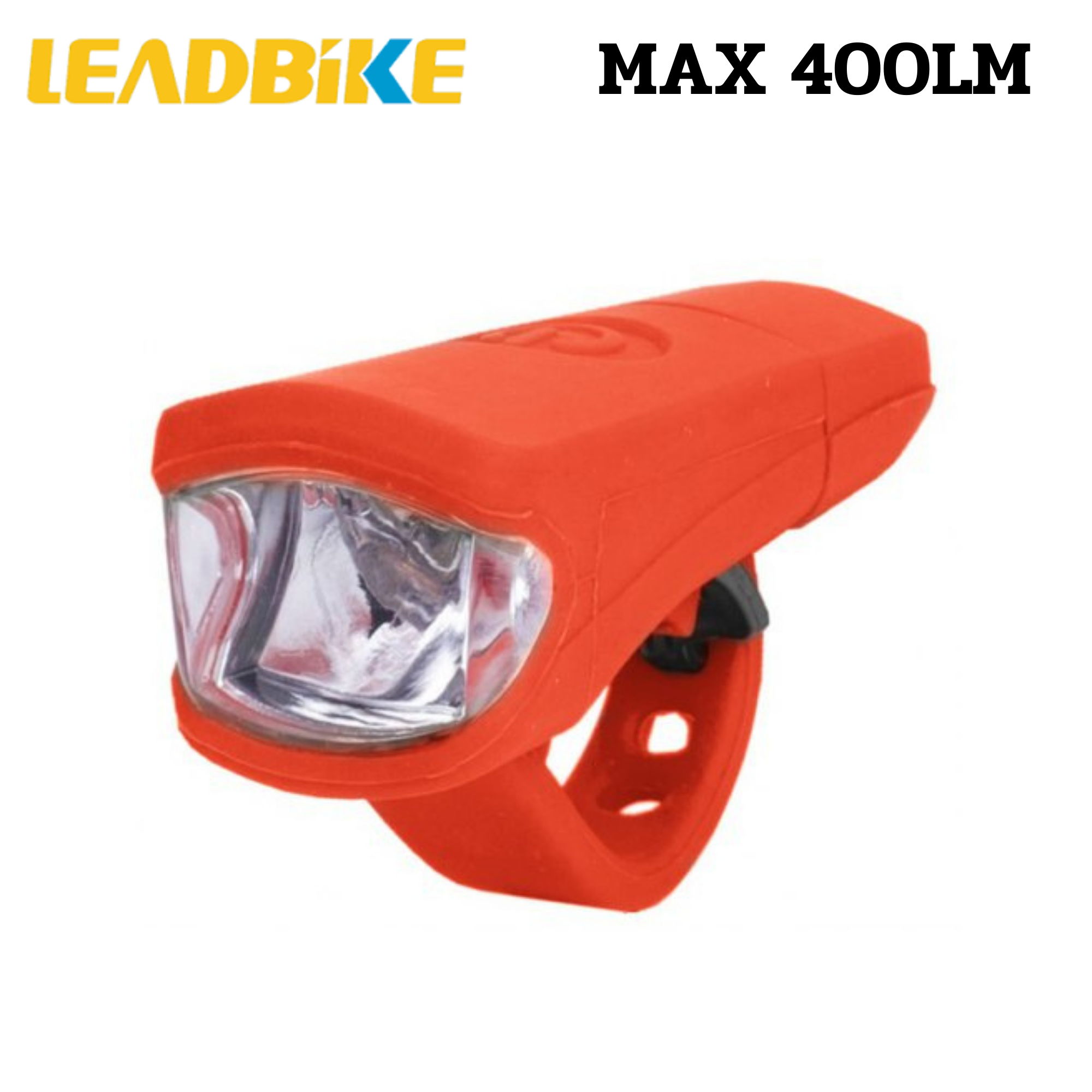 ไฟหน้าจักรยานเสือหมอบ เสือภูเขาแบบชาร์จ USB LEADBIKE