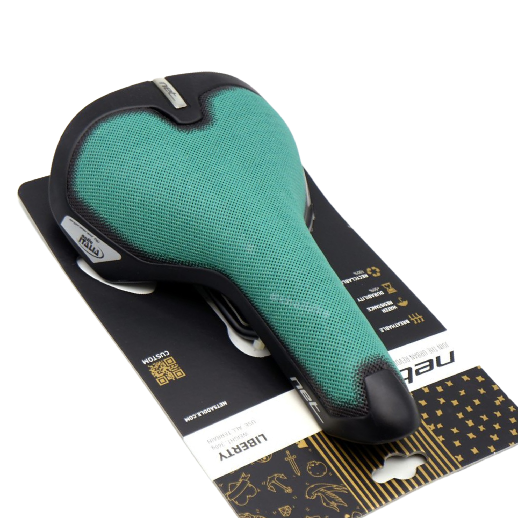 อานจักรยาน SELLE ITALIA NET เบาะจักรยานแนว Urban ที่ออกแบบรูปทรงเพื่อการใช้งานที่เน้นความสบายเป็นหลัก