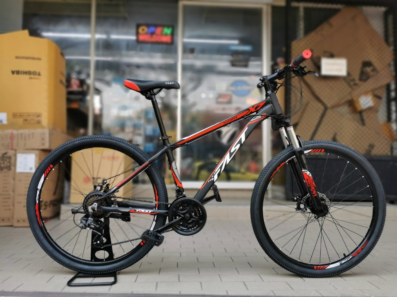 สุดคุ้ม จักรยานเสือภูเขา FAST STORM 27.5 อลูมิเนียม 24 เกียร์