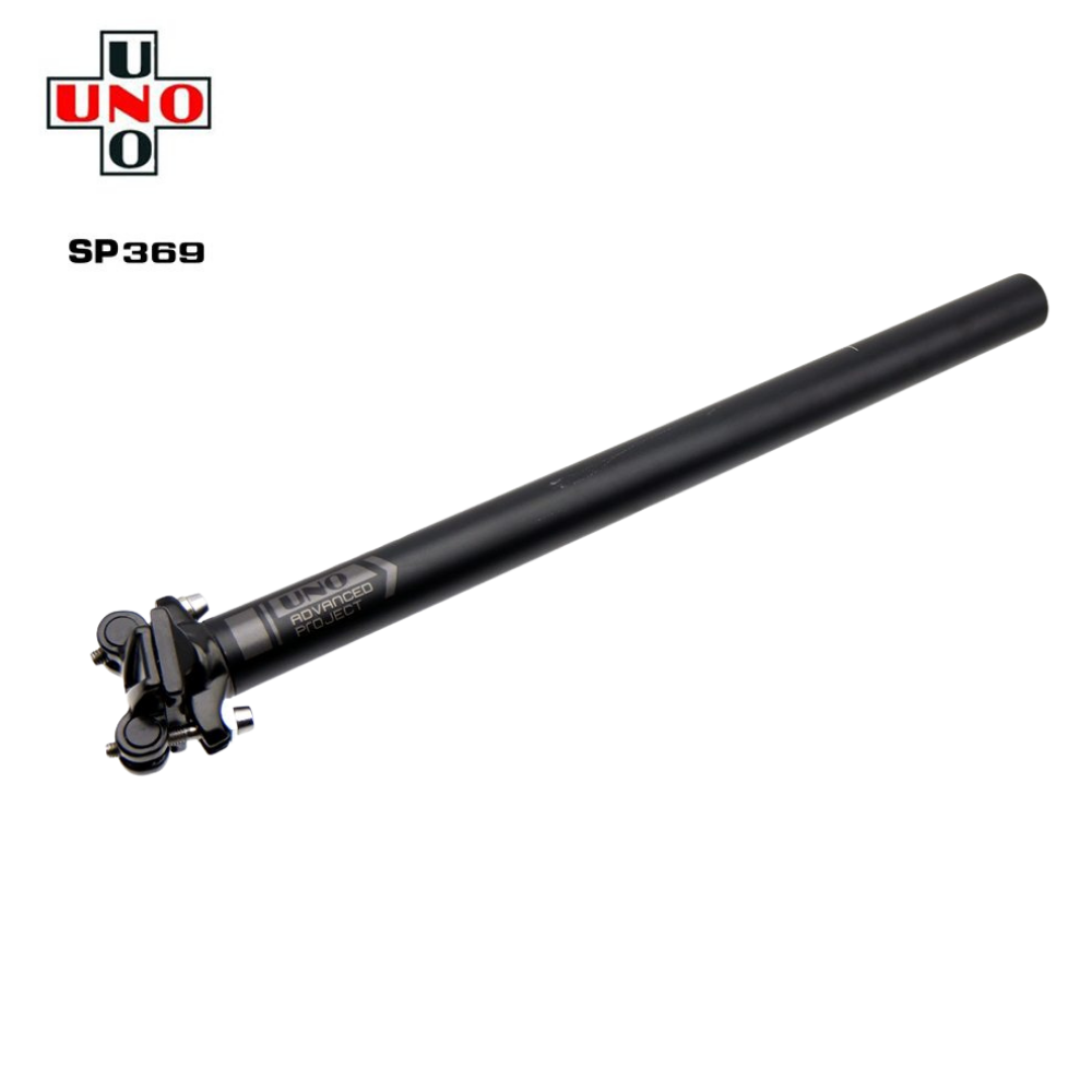 หลักอานจักรยานอลูมิเนียมแบบตรง UNO รุ่น SP369 27.2X400 มม.