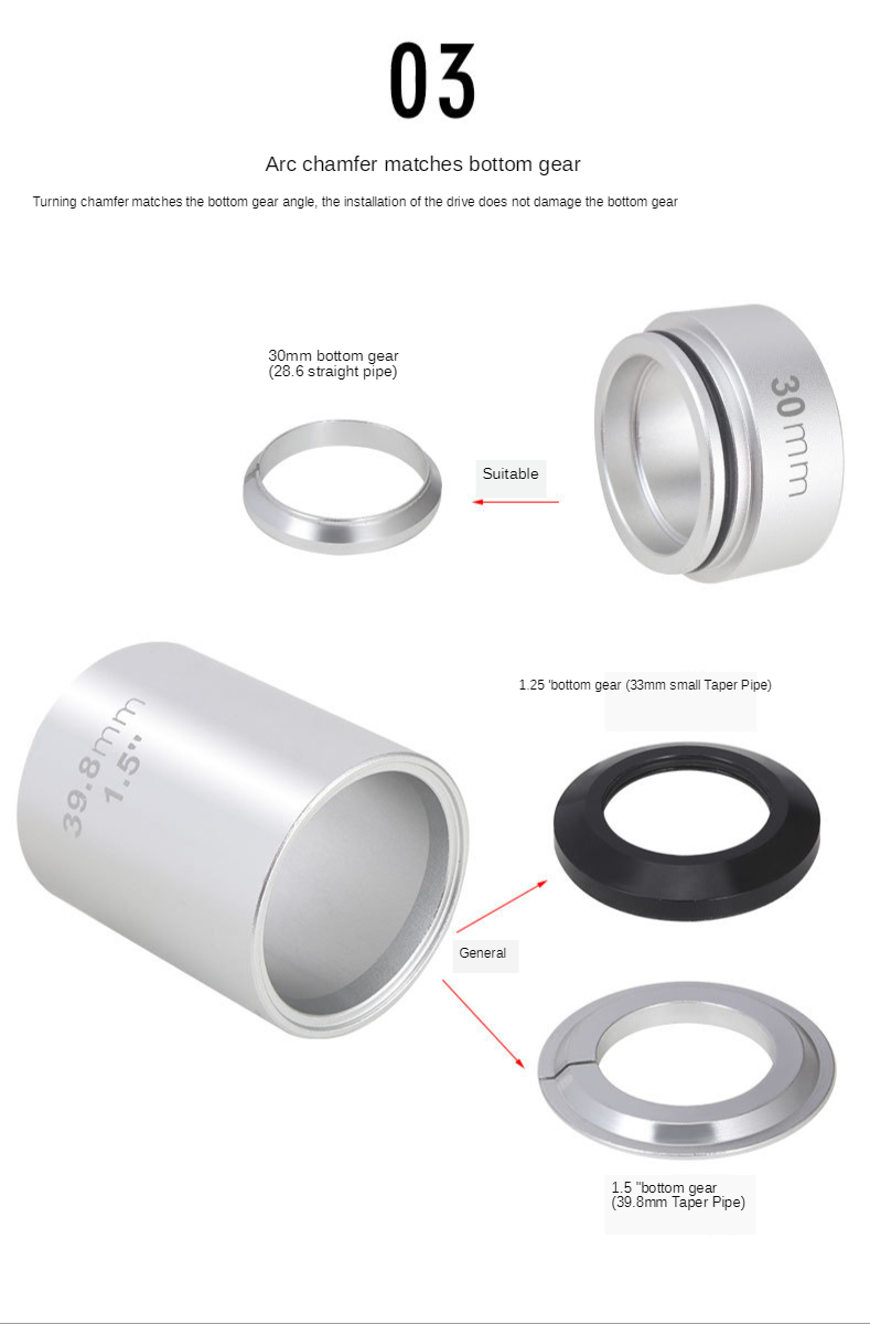 ตัวตอกแหวนรองคอจักรยาน TOOPRE