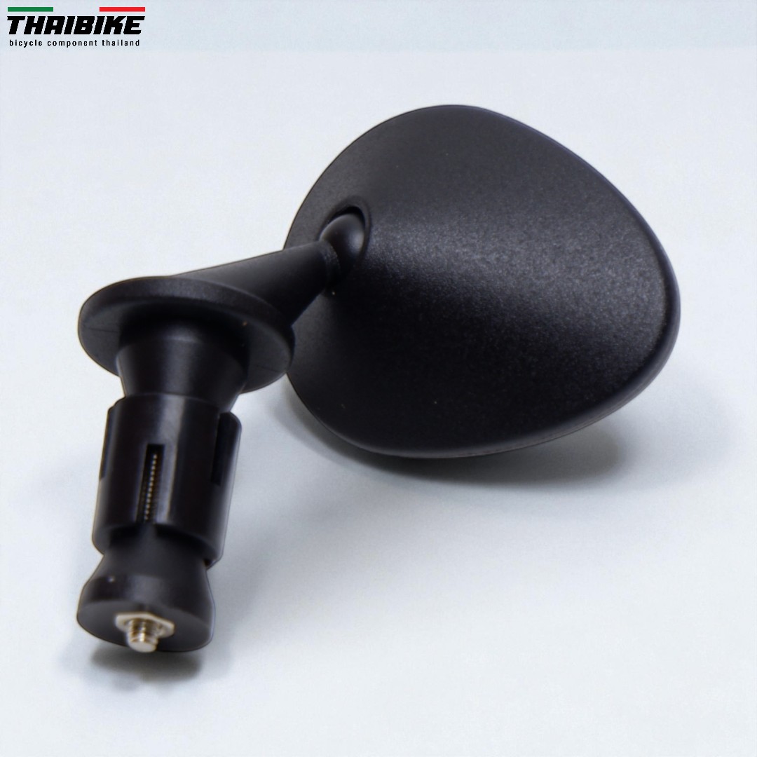 กระจกติดจักรยานเสือหมอบ THAIBIKE 3D MIRROR จักรยาน กระจกปลายแฮนด์ ติดได้ทั้งซ้ายและขวา