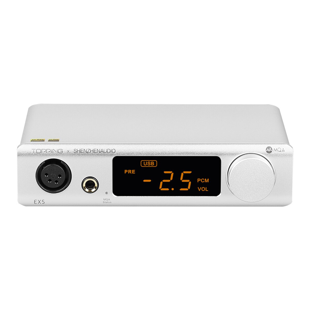 ขาย Topping EX5 DAC& ตั้งโต๊ะรองรับ MQA, Dual Hi-Res ประกันศูนย์ไทย
