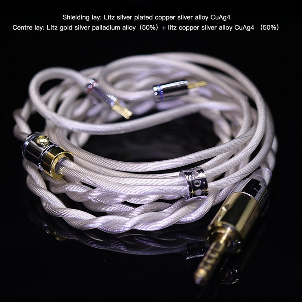 ขาย Hakugei White Dragon สายอัพเกรดหูฟัง ผสมโลหะหายาก Palladium