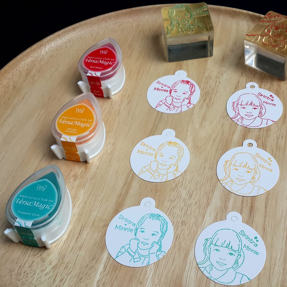 ผลงานออกแบบตรายาง ตราปั๊มใส