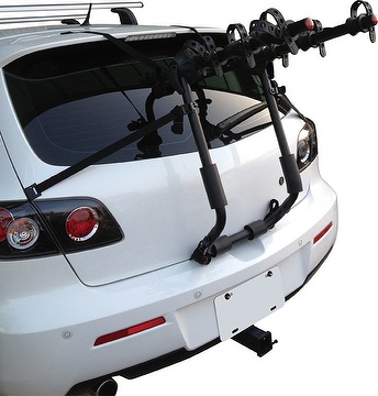 “YT” แร๊กแขวนรถท้ายเก๋ง รุ่นแขวน 3 คัน มีคลิ๊ปล๊อค, YT-8048. ไต้หวัน