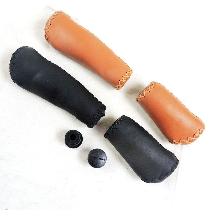 ปลอกแฮนด์มือเกียร์บิด สั้นข้าง ยาวข้าง หนังเทียม
