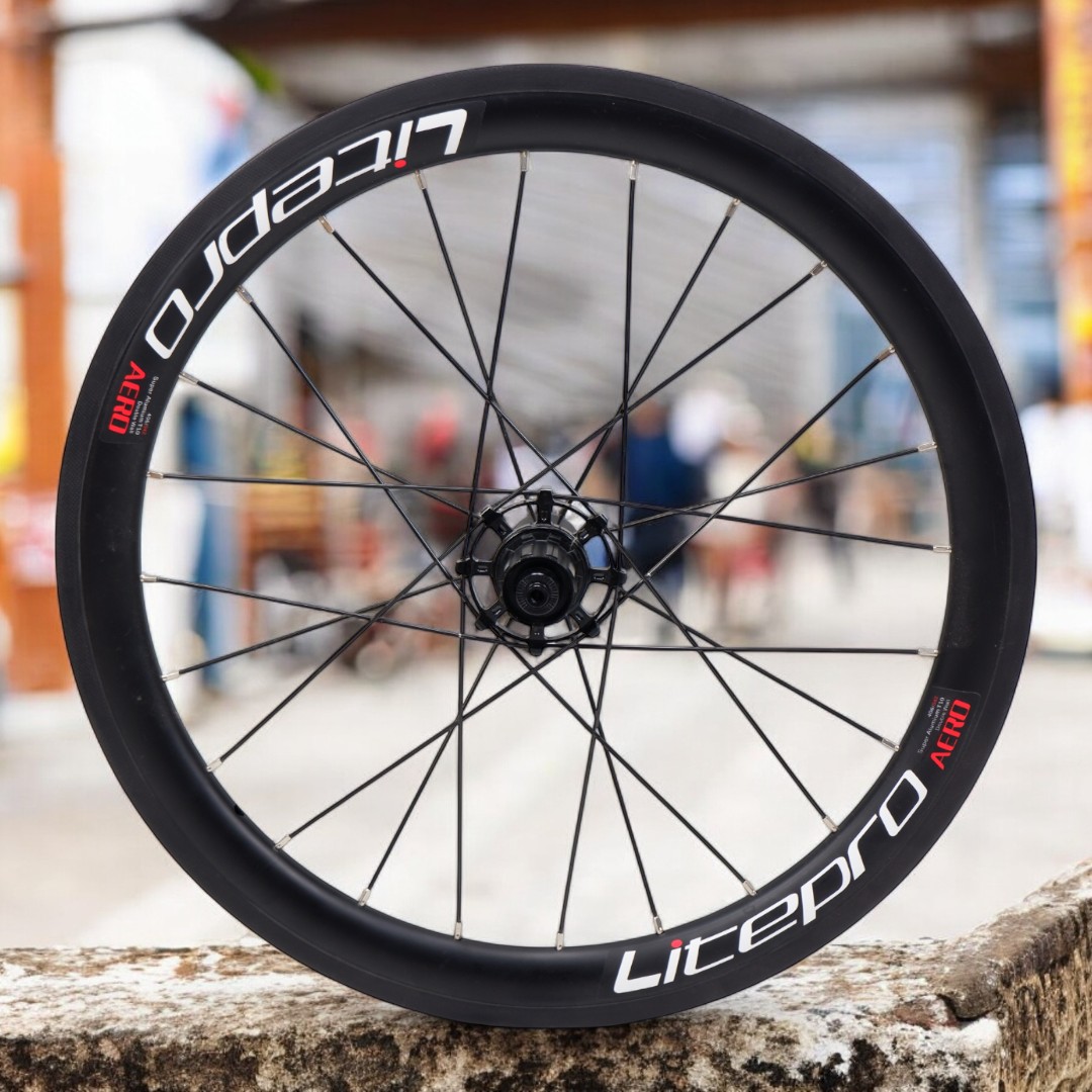 ล้อจักรยานคาร์บอน LITEPRO AERO ขนาด 20 นิ้ว แบบ 451 แบบขอบ 40/40