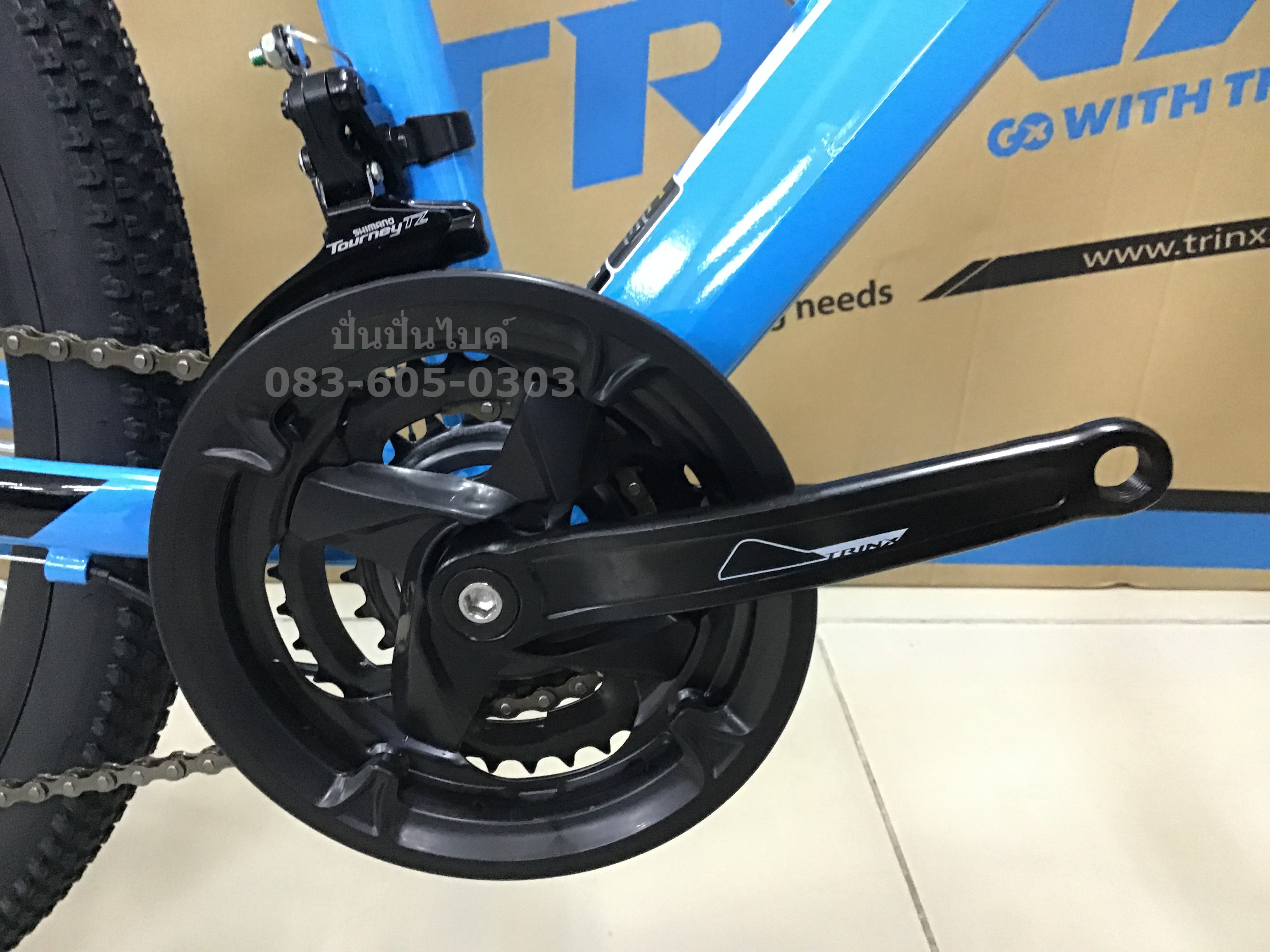 TRINX : M136 เสือภูเขาเฟรมอลูฯ ล้อ 26" ซ่อนสาย 21 สปีด ดิสเบรค