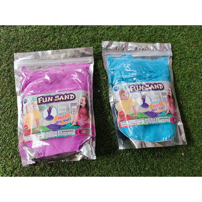 ทรายวิทยาศาสตร์ปลอดสารพิษ ถุงziplock 1 KG. พร้อมส่งจากไทย