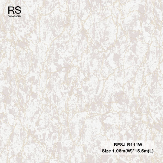 วอลเปเปอร์ลายหินอ่อน สีน้ำตาล BESJ-B111W