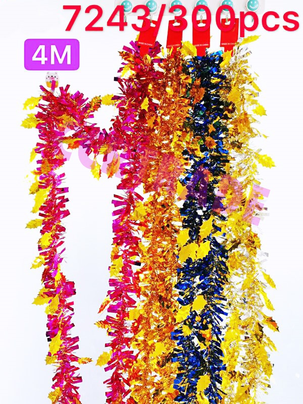 สายรุ้งปีใหม่จัมโบ้ 4 เมตร (คละสี)