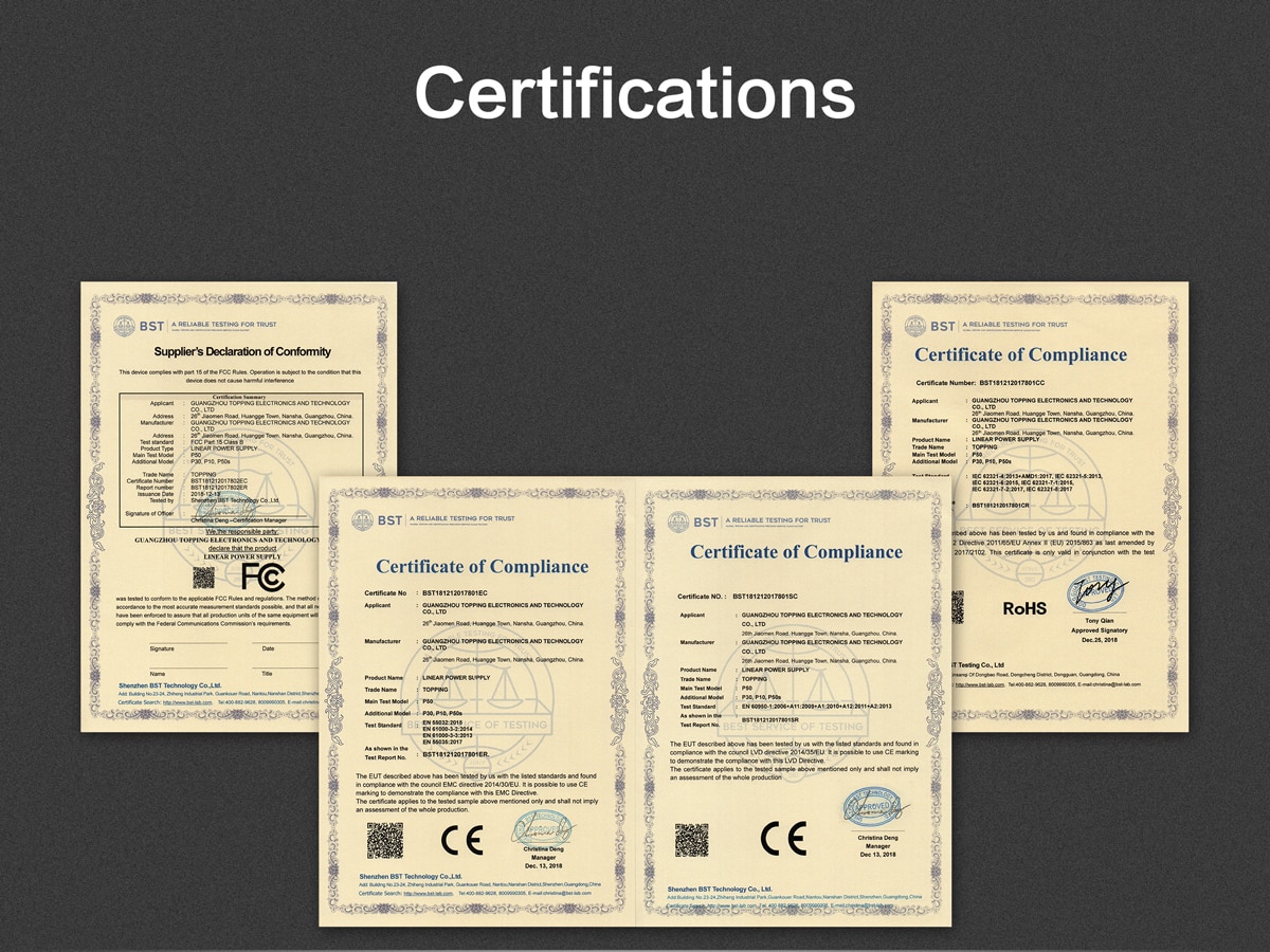 ขาย Topping P50 หม้อแปลงลด Noise สำหรับ Topping D50 , D50s , DX3 Pro , D30