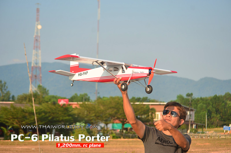 Pilatus Pc-6 Porter 1,200mm.(PNP) เครื่องบินบังคับ