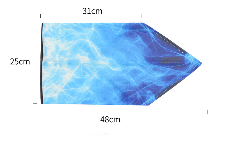 ผ้าบัฟ ปิดจมูก กันแดด กันฝุ่น กันลม กัน UV แบบสามเหลี่ยมผ้าลื่น งานดีมาก ปั่นจักรยาน ตกปลา เดินป่า