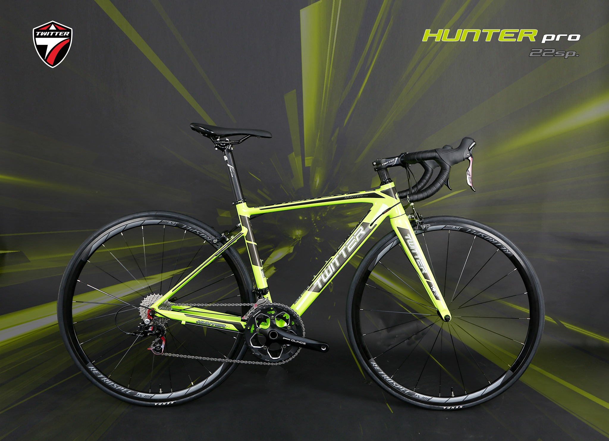 จักรยานเสือหมอบ TWITER รุ่น HUNTER PRO 11SPD