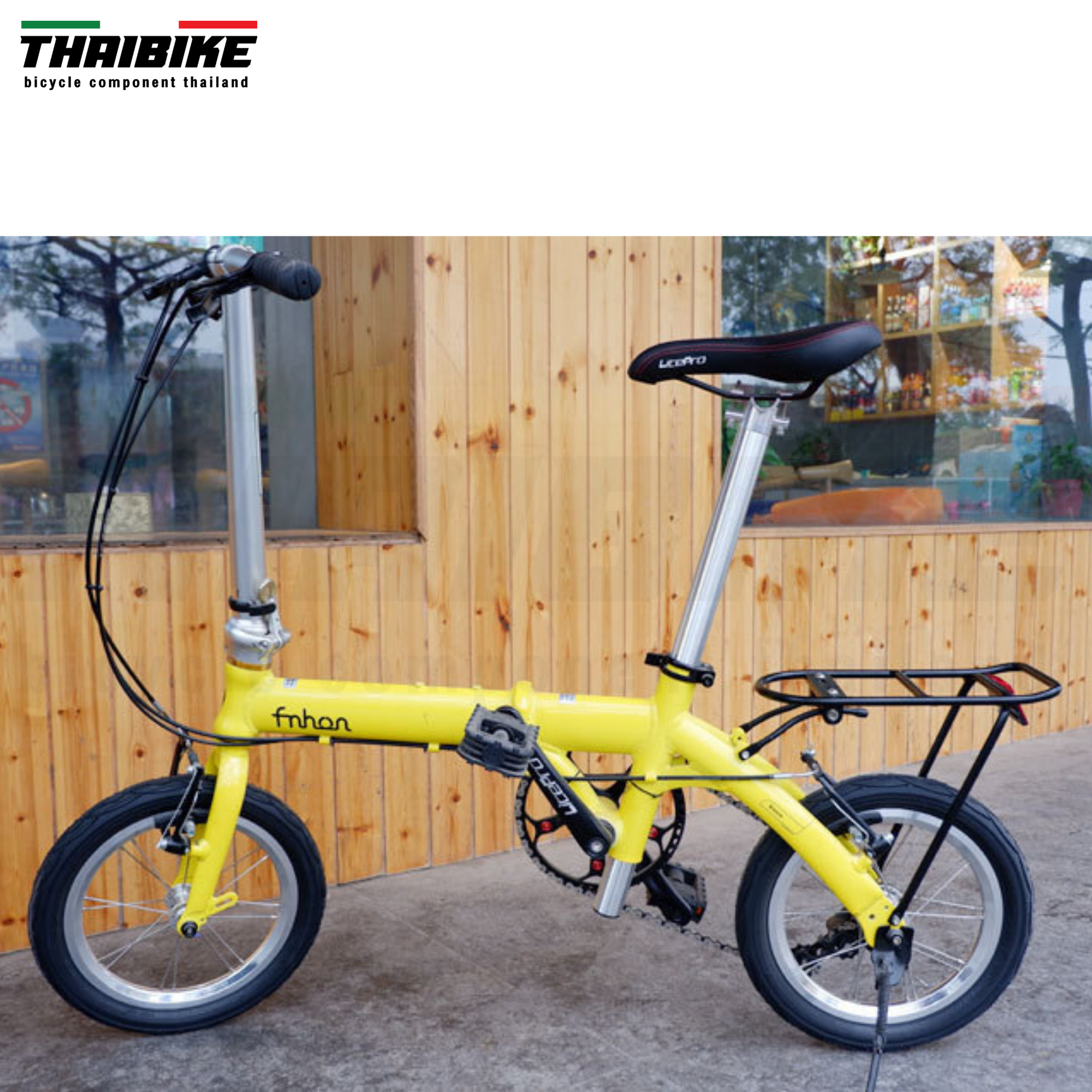 ตะแกรงหลังจักรยานแบบอลุมิเนียมสำหรับล้อ 14 16 นิ้ว THAIBIKE