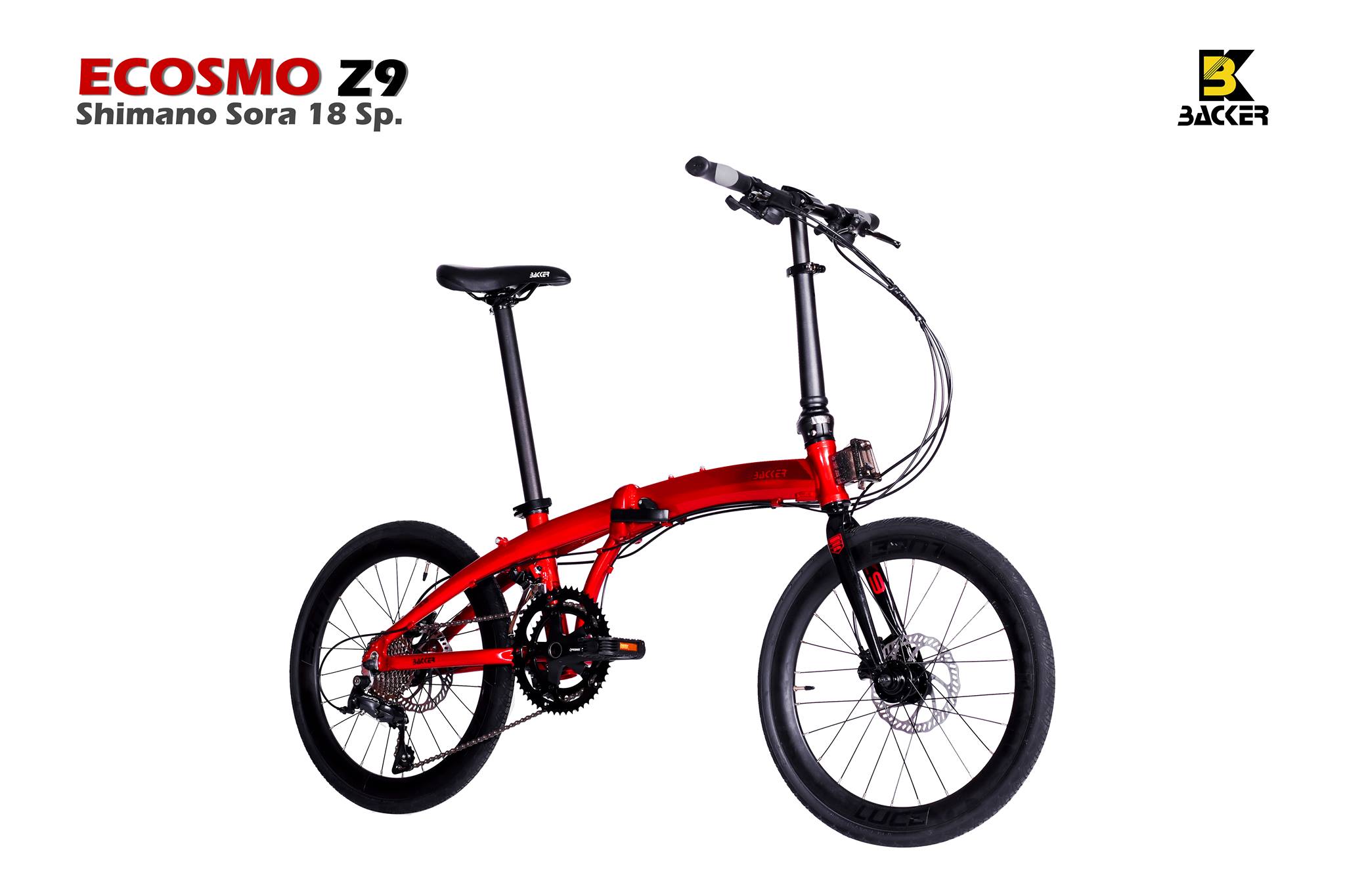 จักรยานพับรุ่นใหม่ล่าสุดจาก Backer กับ ECOSMO Z9