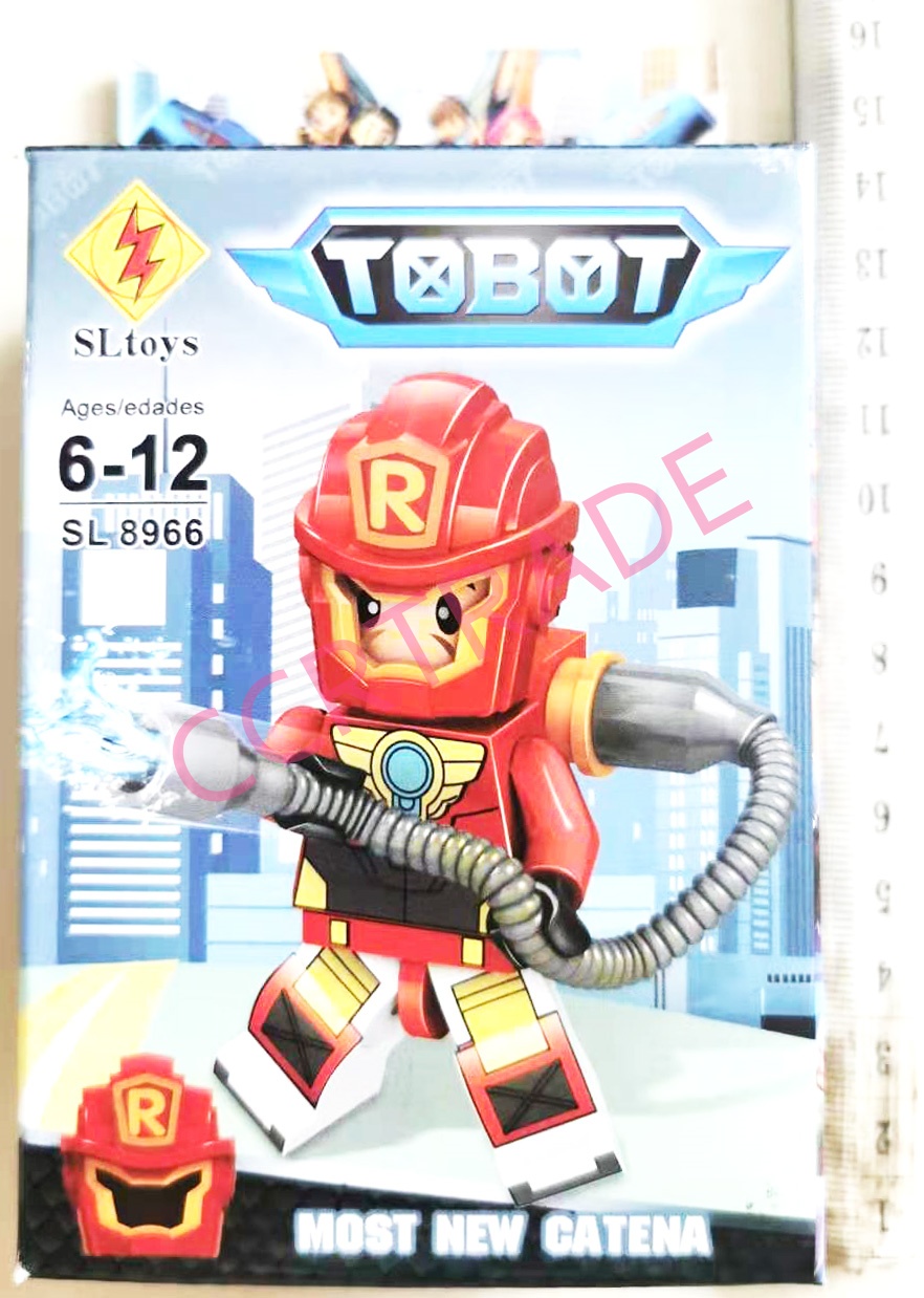 เลโก้ฮีโร่เรนเจอร์กล่อง คละ 8 แบบ 8x14.5 ซม.