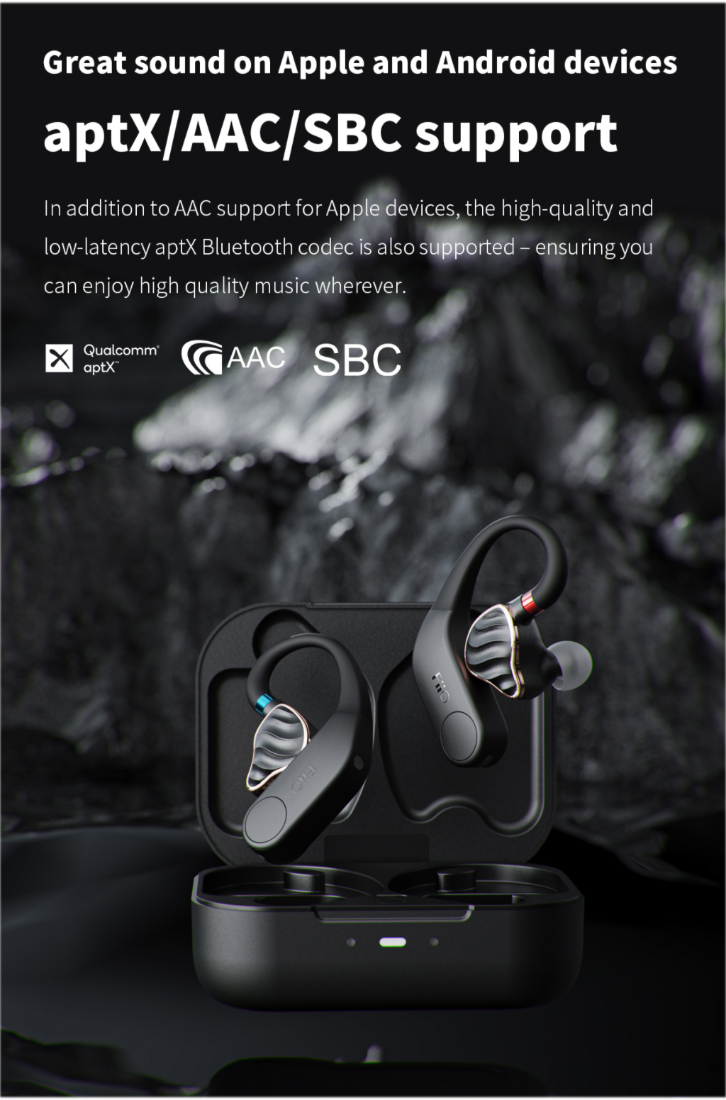 ขาย FiiO UTWS3 อะแดปเตอร์เปลี่ยนหูฟังให้รองรับ True Wireless Bluetooth