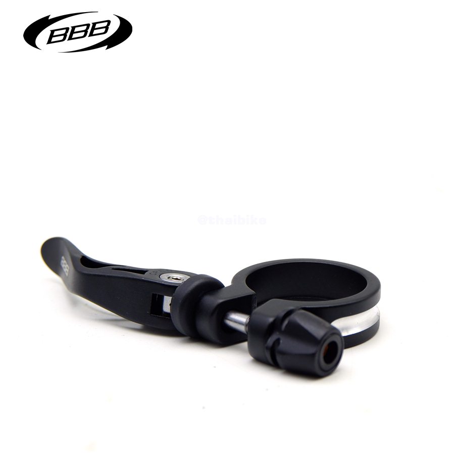 รัดหลักอานจักรยานอลูมิเนียม BBB แบบปลดเร็ว ขนาด 31.8 34.9