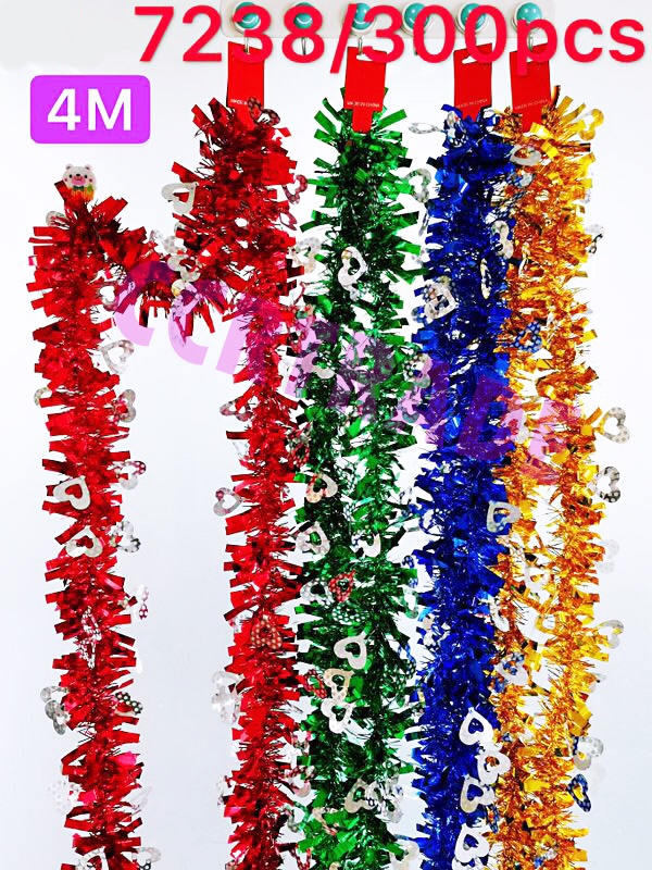 สายรุ้งปีใหม่จัมโบ้ 4 เมตร (คละสี)