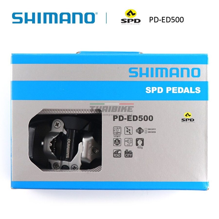 บันใดชิมาโน่ SHIMANO TOURING, PD-ED500, พร้อม Cleat set