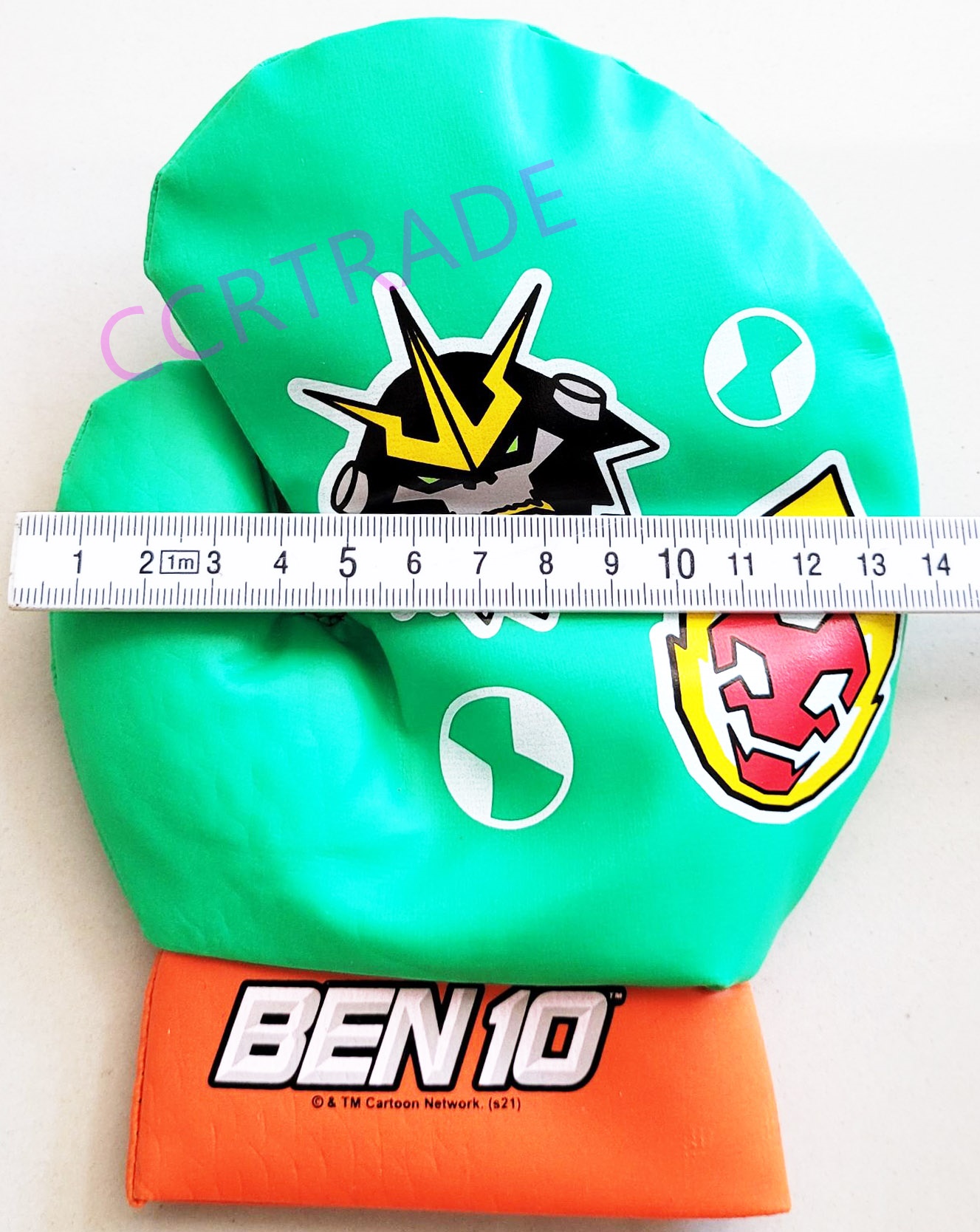 ชุดชกมวยเบนเทน+นวม 2 ชิ้น 14x42 ซม.(ลิขสิทธิ์แท้)(1x3)