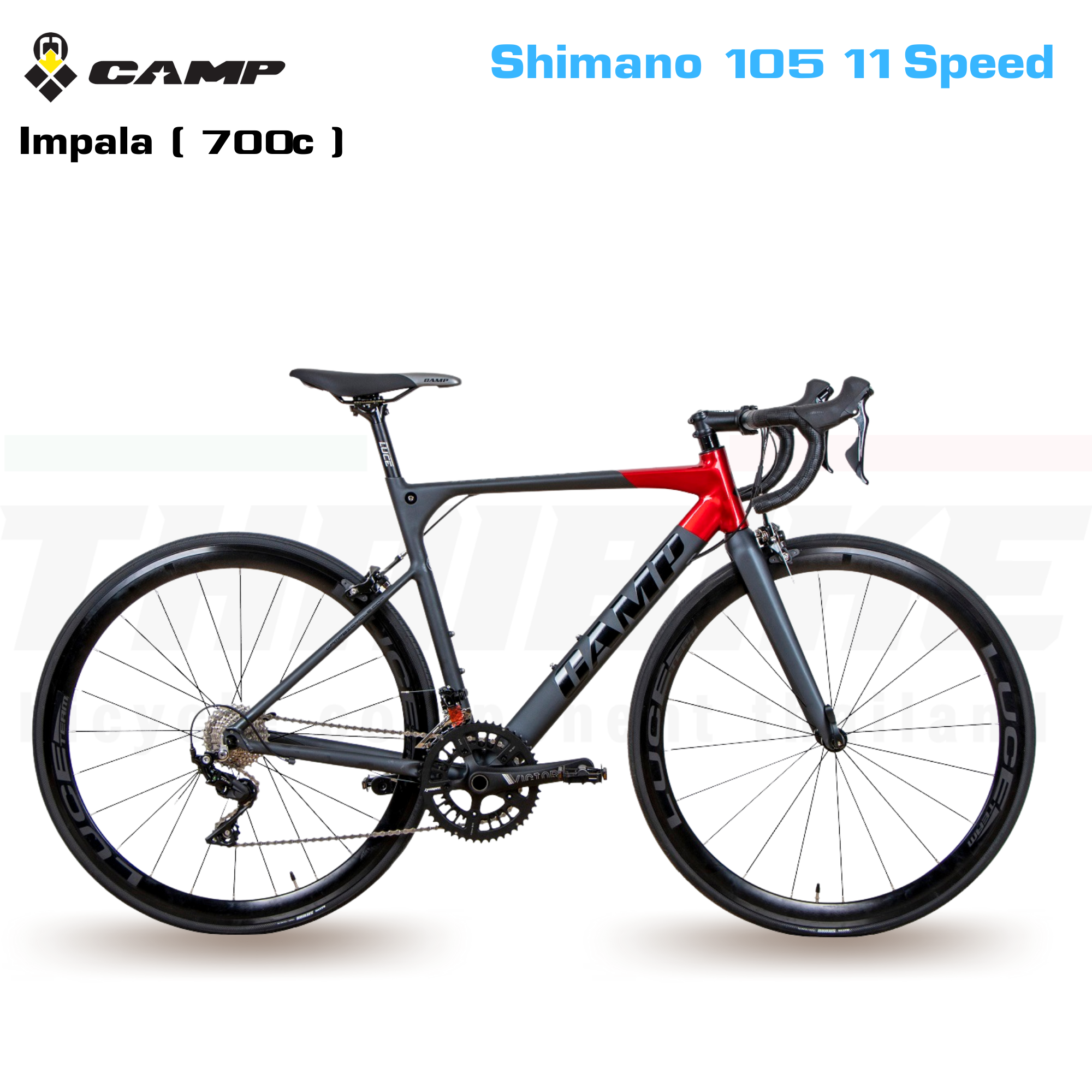 จักรยานเสือหมอบริมเบรค CAMP Impala 22 sp. SHIMANO 105