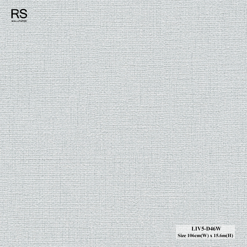 วอลเปเปอร์ลายผ้า สีเทา LIV5-D46W