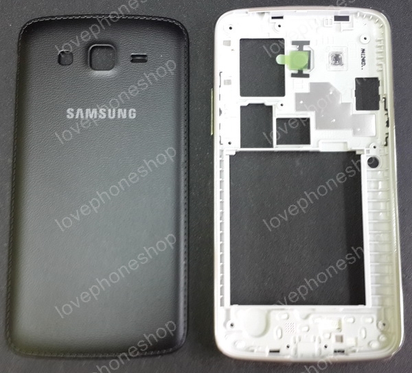 ชุดเคสกลางและฝาหลัง Samsung Galaxy Grand 2(G7106) สีดำ (Original Genuine Part) ส่งฟรี!