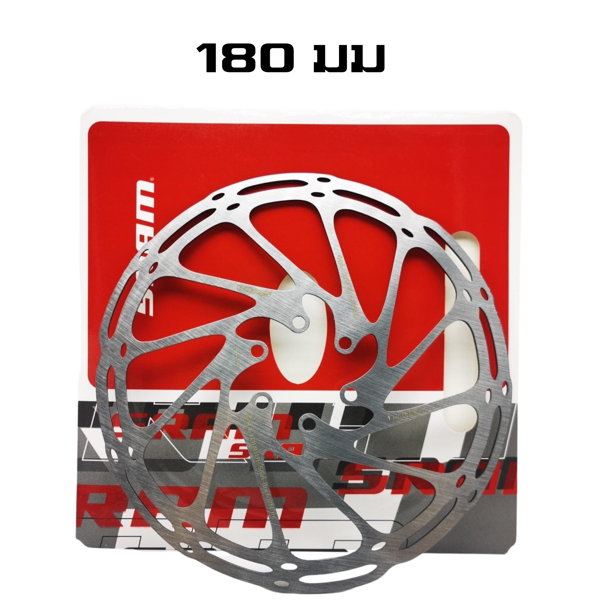 ใบดิสเบรคจักรยาน SRAM มีขนาด 160 และ 180 มม. Stainless Steel Hydraulic Brake Disc for MTB Road Bike