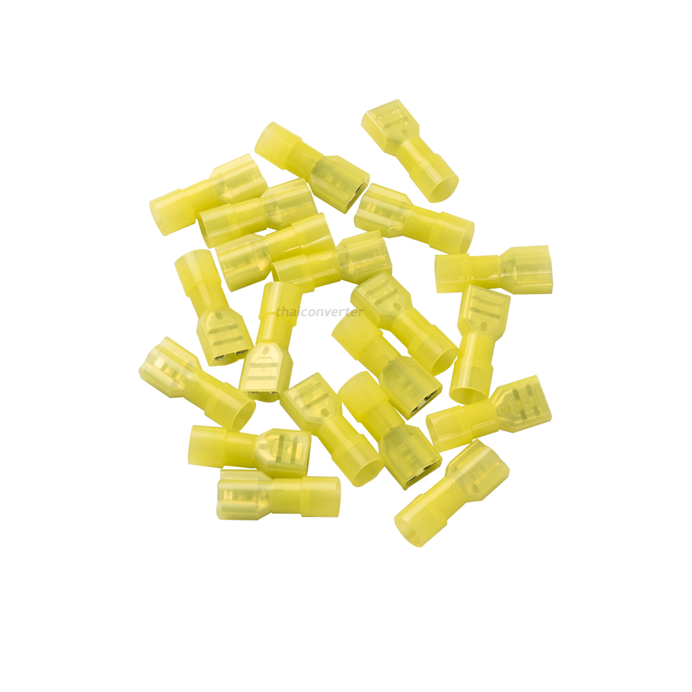 หางปลา 6.3mm ตัวเมีย [ชุด 20 ตัว]