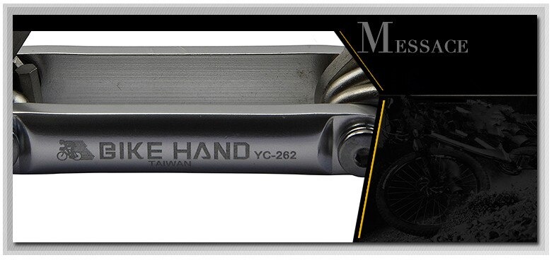 เครื่องมือพกพาจักรยาน BIKE HAND yc-262 ใช้กับจักรยานและงานทั่วไป