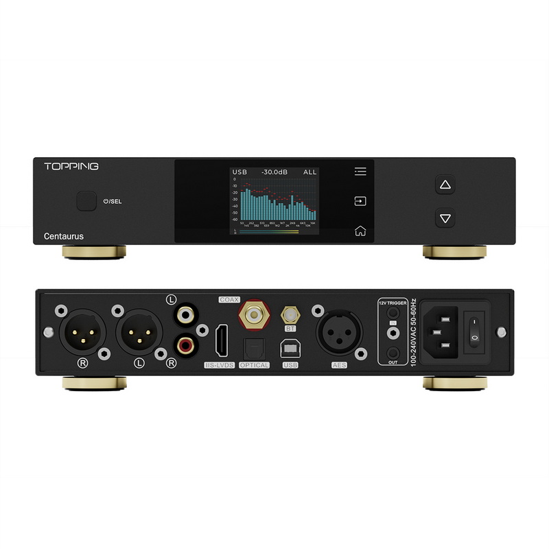Topping Centaurus DAC ตั้งโต๊ะแบบ R2R ประสิทธิภาพสูง รองรับ Dual Hi-Res ประกันศูนย์ไทย