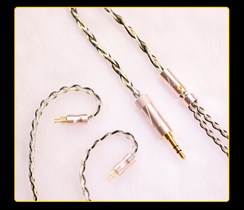 Hakugei Pyrite สายอัพเกรดหูฟังทองแดง 6N OCC ชุบทองถักกับ OCC ระดับเทพ ทำด้วยมือทุกขั้นตอน ประกันศูนย์ไทย [Drizzy Exclusive]