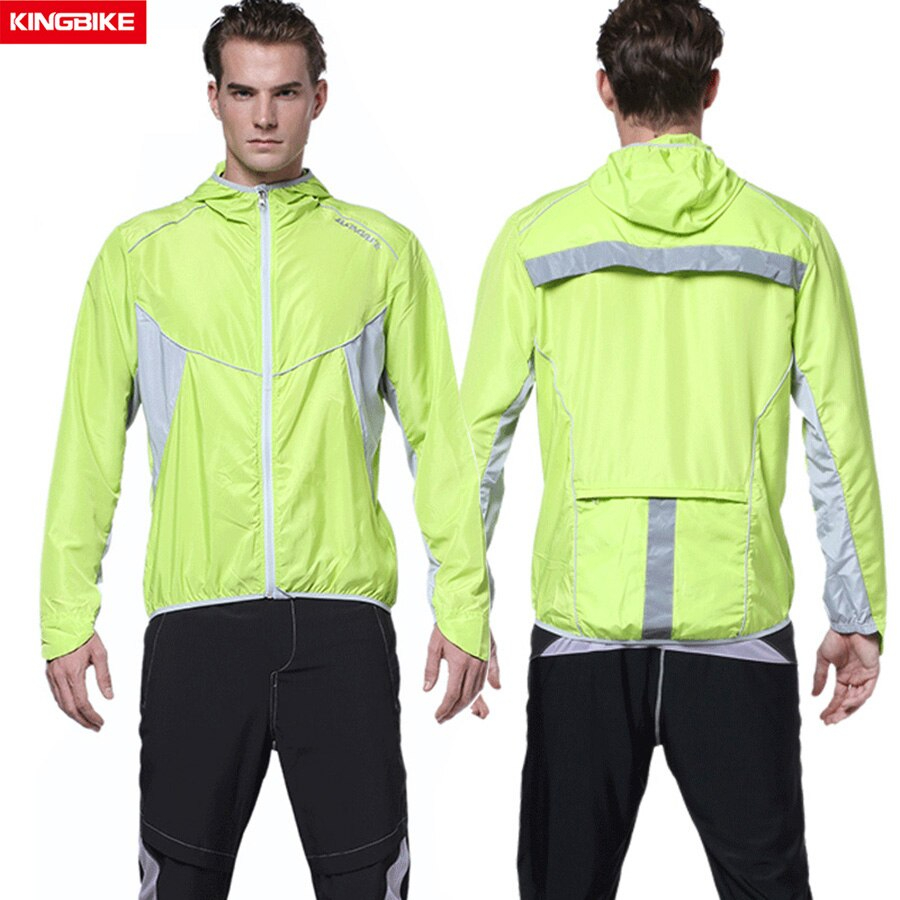 เสื้อกันฝน กันลม ปั่นจักรยาน ผ้าลื่น KINGBIKE