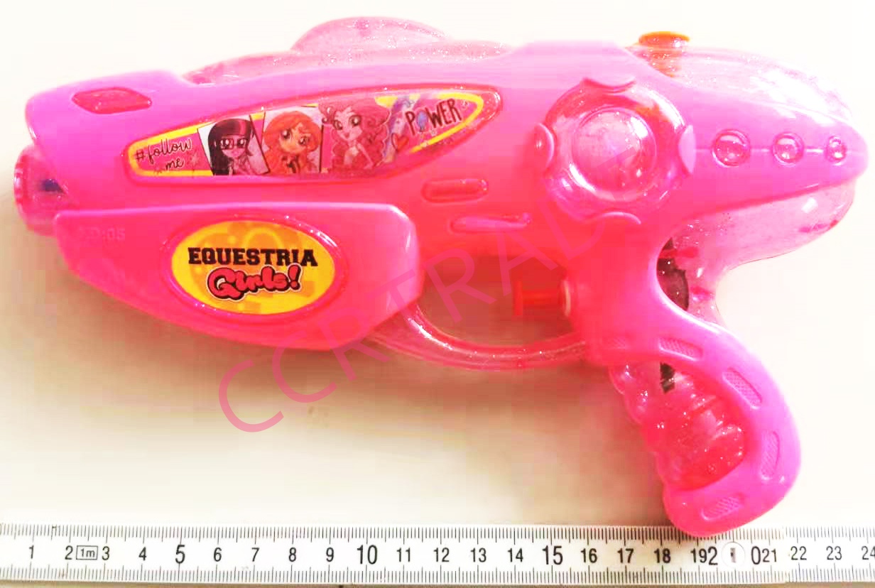 เซ็ทเล่นทราย+ปืนฉีดน้ำ 7 ชิ้นถุงตาข่าย 11x27.5 ซม.(ลิขสิทธิ์แท้)(1x3)