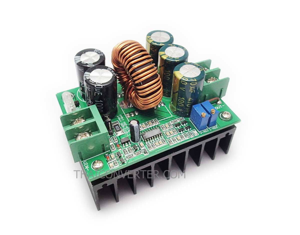 High Power DC Step-Up 12-20V to 12-80V 20A 400W