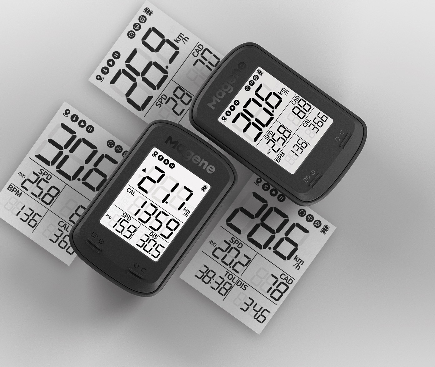 MAGENE : C206 Pro ไมล์ GPS รุ่นประหยัด ฟีเจอร์จัดเต็ม