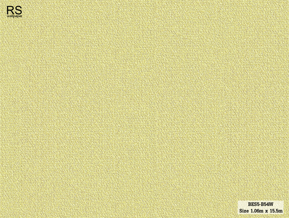 วอลเปเปอร์ สีเหลืองหม่น BES5-B54W